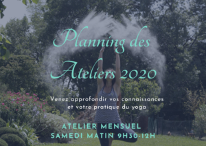 Lire la suite à propos de l’article Planning des ateliers de yoga 2020